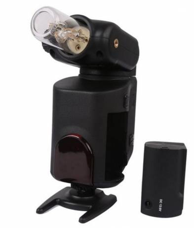 Miniatyrbild 5 av 5: Bresser Optics F002489 kamerablixtar Slavblixt Svart