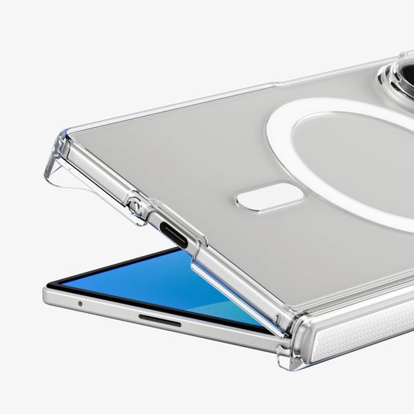Pikkukuva 6 / 6: Spigen Air Skin Zero (Mag Fit) matkapuhelimen suojakotelo 20,3 cm (8") Suojus Läpinäkyvä, Valkoinen