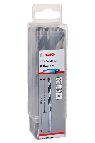 Bosch 2 608 577 259 borr Spiralborrkona 10 styck