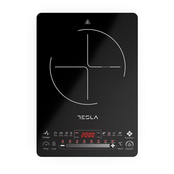 Tesla IC400B kogeplade Sort Bordplade 29.1 cm Zone induktionskogeplade 1 zone(s)