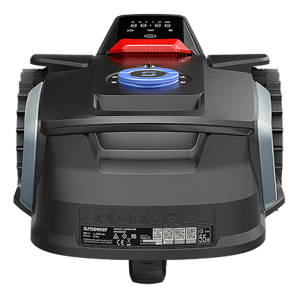 Sunseeker Tech V1 Robotgräsklippare Batteri Grå, Svart