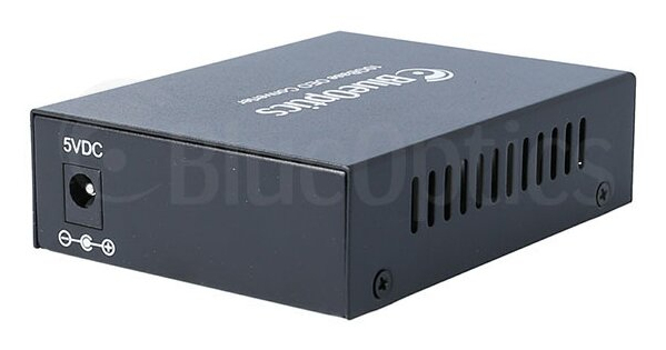 BlueOptics 10G Ethernet Media Converter 2x SFP+ netværksomformer til medie 10000 Mbit/s 1550 nm Sort