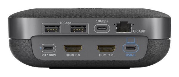 Pikkukuva 3 / 4: PureLink VL-SD200 kannettavien tietokoneiden telakka ja porttitoistin Langallinen USB 3.2 Gen 2 (3.1 Gen 2) Type-C Musta