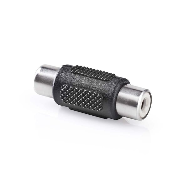 Miniatyrbillede 2 af 3: Nedis CAGB24950BK kabel kønsskifter RCA Female Sort