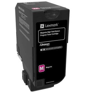 Lexmark 74C2HM0 värikasetti 1 kpl Alkuperäinen Magenta