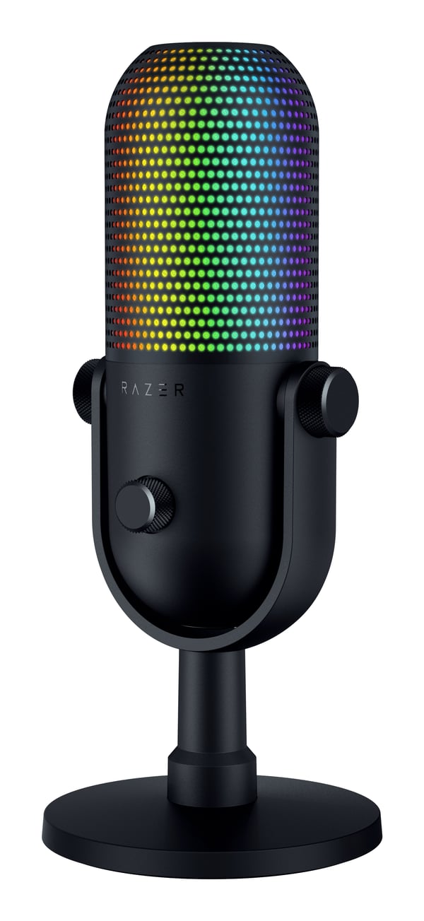 Pikkukuva 10 / 11: Razer Seiren V3 Chroma Musta Tablettimikrofoni