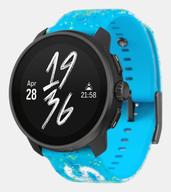 Suunto SS051015000 Smartwatch og sportsur 3,35 cm (1.32") AMOLED 45 mm Digital 466 x 466 pixel Berøringsskærm Sort GPS (satellit)