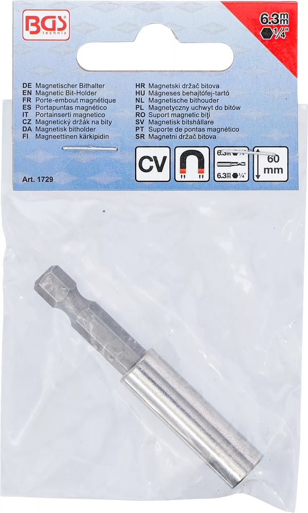Miniatyrbild 5 av 5: BGS technic Magnetic Bit-Holder