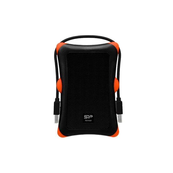 Silicon Power Armor A30 HDD-/SSD-kotelo Musta, Oranssi