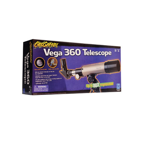 Pikkukuva 3 / 3: Learning Resources Vega 360 Kaukoputki 80x Musta, Pronssi