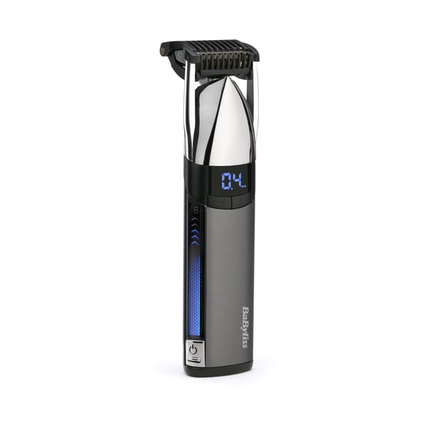 BaByliss Super-X Metal S996E skæg trimmer Vekselstrøm/batteri 24 5 mm Våd og tør Sølv