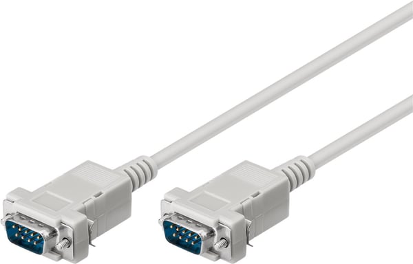 Miniatyrbillede 2 af 2: Goobay 50549 serielkabel Grå 2 m DB-9