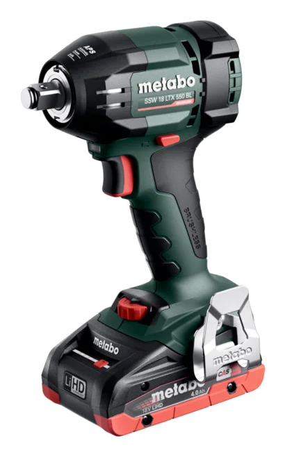 Miniatyrbild 1 av 6: Metabo SSW 18 LTX 550 BL 1/2" 2800 RPM 550 nm Svart, Grön, Röd 18 V