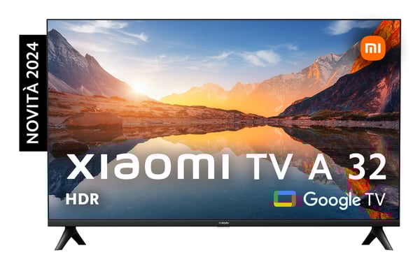 Xiaomi TV A 32" 81,3 cm (32") HD Smart-TV Wi-Fi Svart