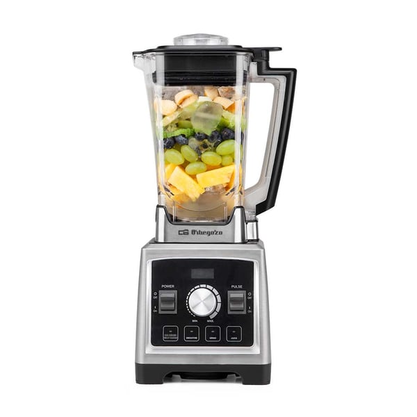 Miniatyrbillede 5 af 11: Orbegozo BV 9800 blender Bordplade blender 1500 W Sort, Rustfrit stål