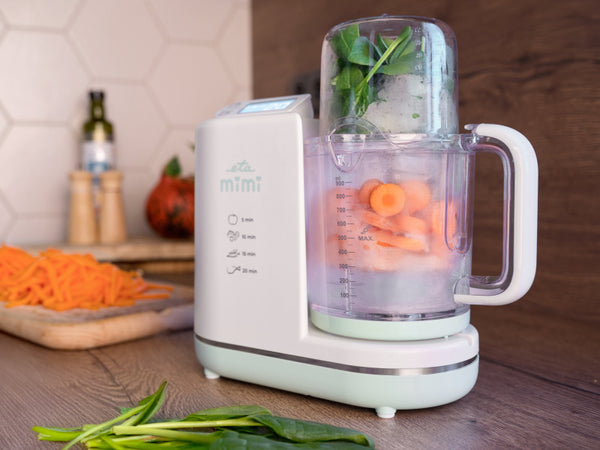 Miniatyrbillede 9 af 19: Eta MIMI foodprocessor 700 W 0,9 L Turkis, Hvid