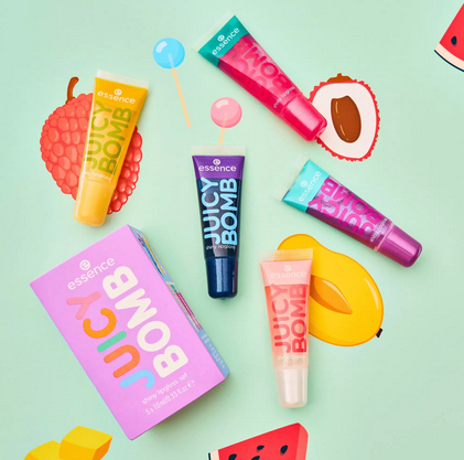 Miniatyrbillede 8 af 9: Essence JUICY BOMB lipgloss 10 ml 109 Bee Mine