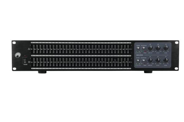 Omnitronic 10355526 audio equalizer Parametrisk equalizer