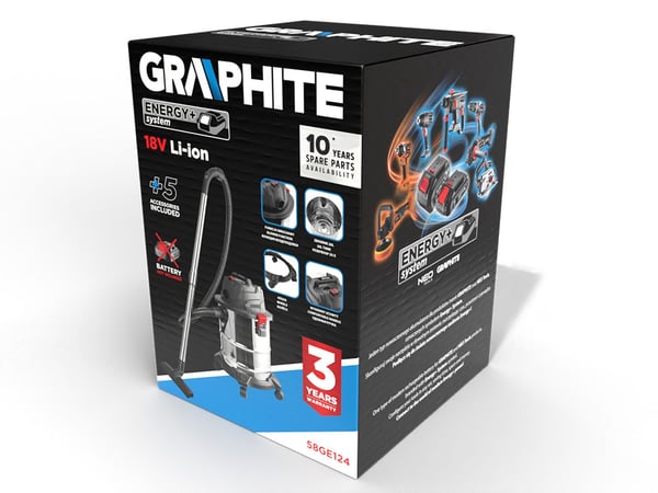 Graphite 58GE124 dammsugare