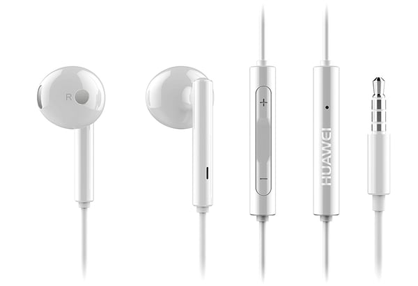 Huawei AM116 Headset Ledningsført I ørerne Opkald/musik Sølv, Hvid Huawei AM116 Headset Ledningsført I ørerne Opkald/musik Sølv, Hvid