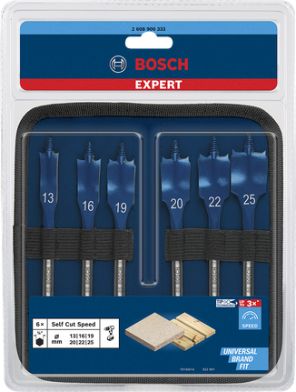 Miniatyrbillede 3 af 7: Bosch Expert 2 608 900 333 borehoved Spade borehoved 6 stk