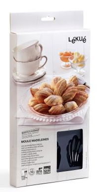 Lékué 880483 bageform Madeleine form 1 stk