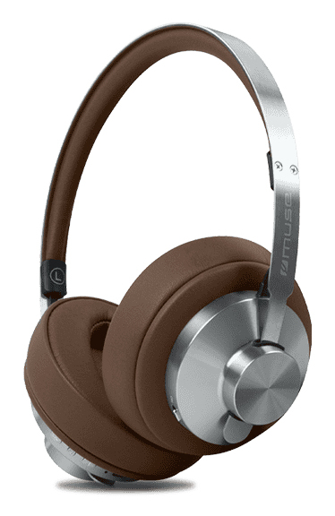 Miniatyrbillede 7 af 7: Muse M-298 SBR hovedtelefoner/headset Kabel & trådløs Opkald/musik Bluetooth Brun, Sølv