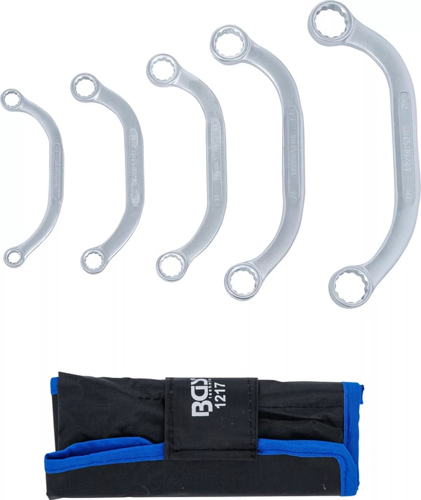 Miniatyrbillede 3 af 6: BGS technic Obstruction Ring Spanner Set