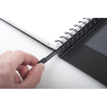 Miniatyrbillede 5 af 6: Rhodia 132142C blok og notesblok A4+ 80 ark Sort