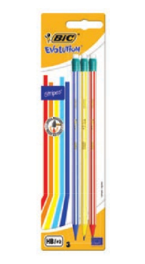 BIC 8902781 grafitblyant HB 3 stk