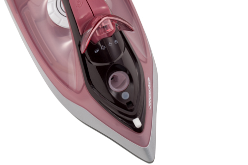 Mesko Home MS 5028 strykjärn Torr & Ångstrykjärn Keramisk stryksula 2600 W Grå, Rosa, Vit