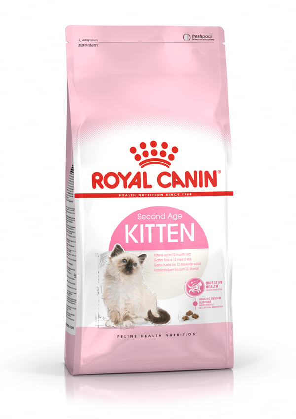 Royal Canin Kitten torrfoder till katt 400 g Kattunge Höns