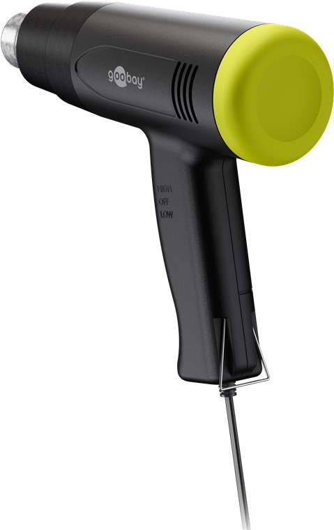 Pikkukuva 6 / 9: Goobay 77821 kuumailmapistooli 450 l/min 500 °C 1500 W Musta