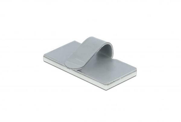Miniatyrbillede 1 af 3: DeLOCK 60184 kabelholder Satin stål 10 stk