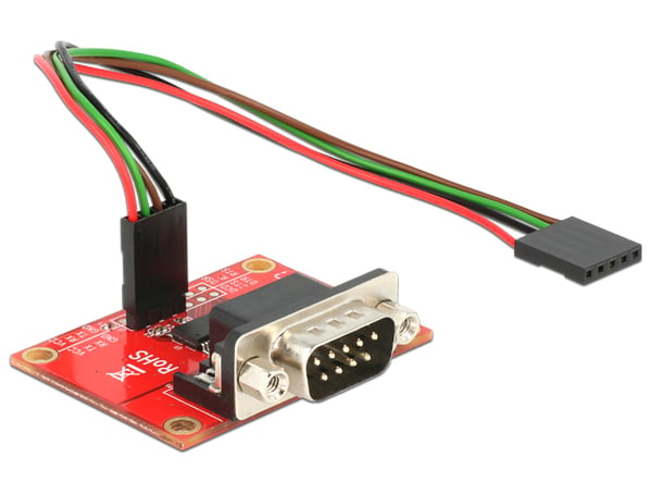 Miniatyrbild 2 av 2: DeLOCK 65628 nätverkskort/adapters Intern Serial