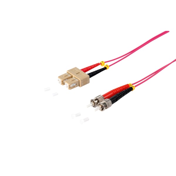 S/CONN maximum connectivity 77909/4 InfiniBand och fiberoptisk kabel 2 m SC st Violett
