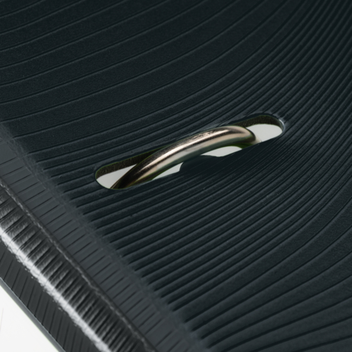 Brunnen WAVE rengaskansio A4 Musta