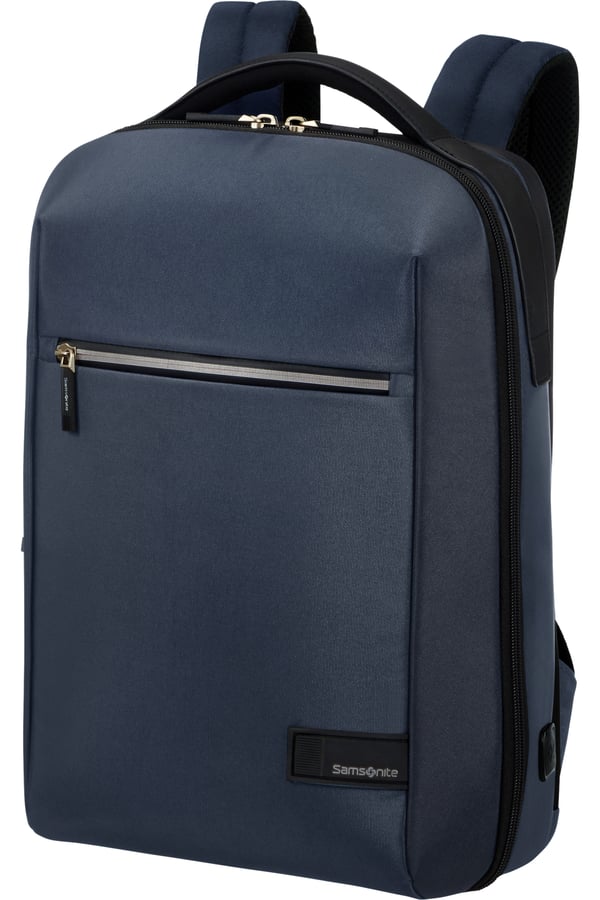 SAMSONITE LITEPOINT LAPT. RYGSAK 14.1\", BLÅ