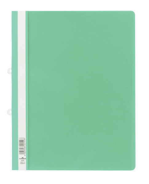 Durable 258005 raporttikansi PVC-muovi Vihreä, Läpinäkyvä