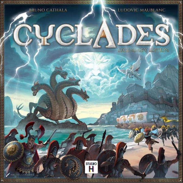 Gigamic Cyclades 90 min Brädspel