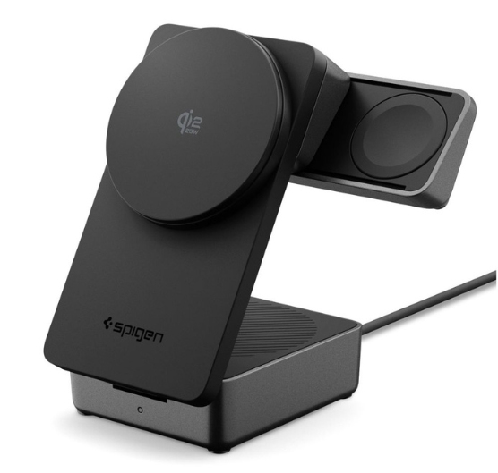 Miniatyrbillede 1 af 6: Spigen EF323MQ Smartphone, SmartWatch, Hovedtelefoner Sort USB Trådløs opladning Indendørs