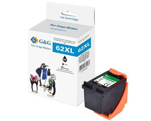 G&G 18835 blækpatron 1 stk Kompatibel Højt (XL) udbytte Sort