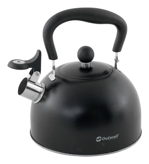 Outwell Tea Break Lux Kettle L 2,2 L Musta