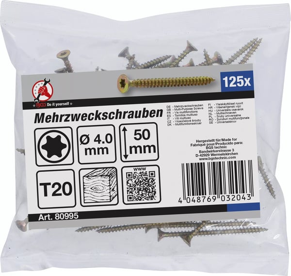 BGS technic Multi-Purpose Screws