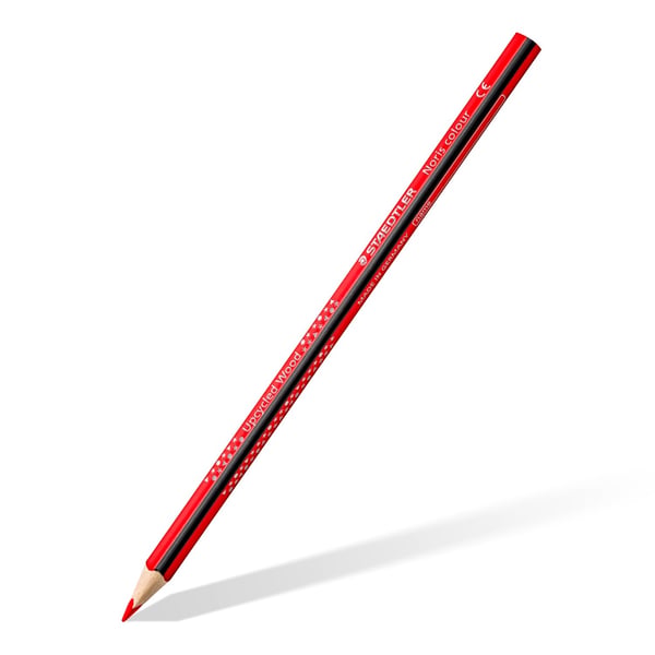 STAEDTLER Noris colour - Farveblyant - udvalgte lysende farver (Pakke med 24)