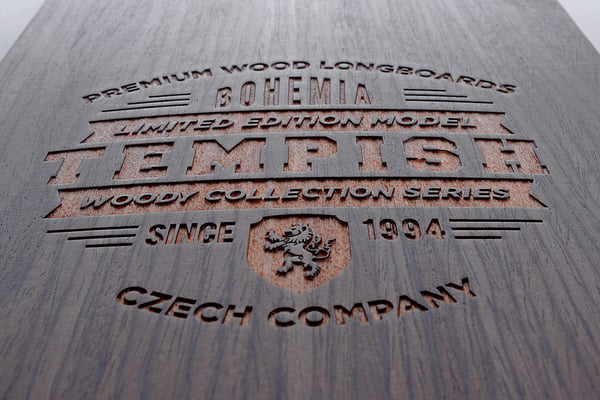 Tempish BOHEMIA II Longboard Lönnträ Brun