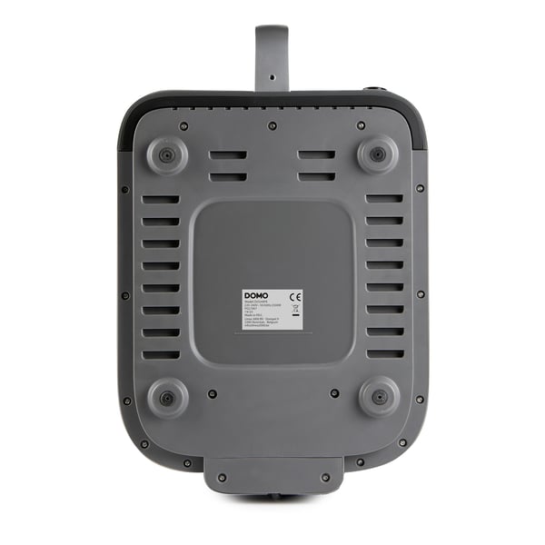 Domo DO549FR frituregryde Dobbelt 10 L Enkeltstående 2500 W Varmluftsteger Grå
