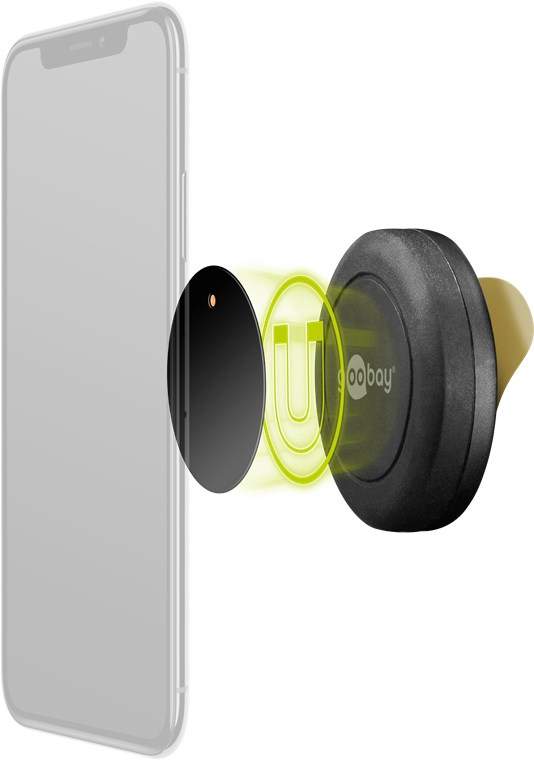 Goobay 62089 hållare Passiv hållare Mobiltelefon / smartphone Svart