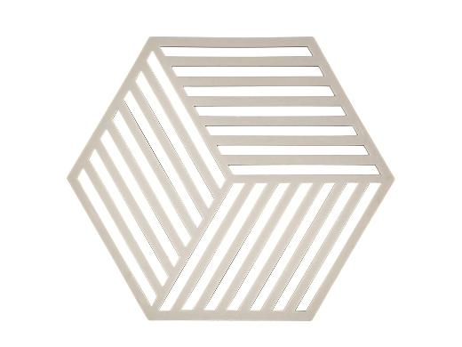 Zone Denmark Hexagon grytunderlägg i metall Silikon Zone Denmark Hexagon grytunderlägg i metall Silikon