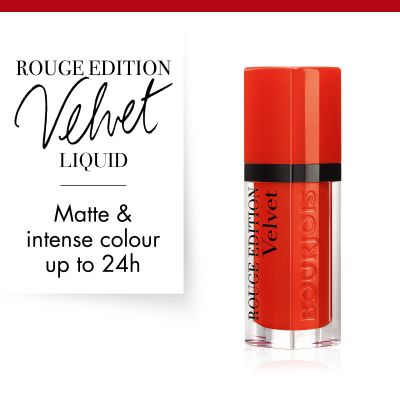 Miniatyrbillede 7 af 7: Bourjois Rouge Edition Velvet 7,7 ml 20 Poppy Days Fløjl